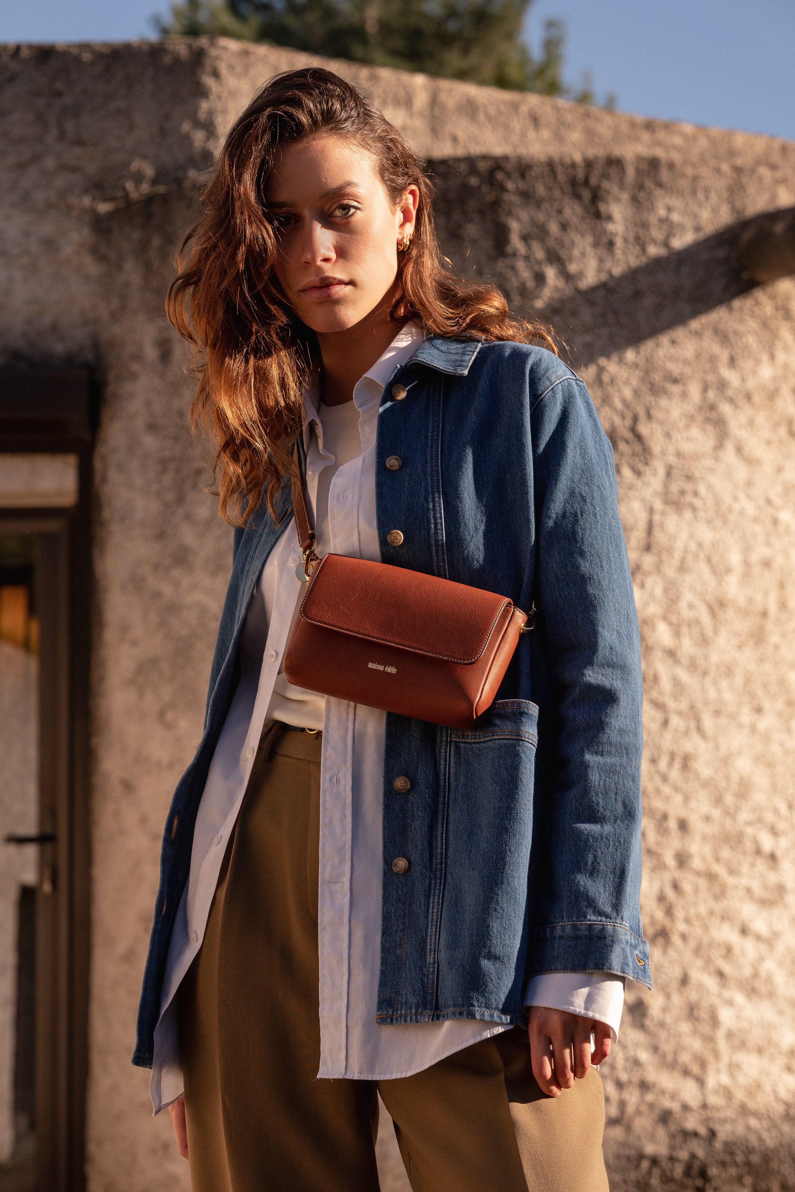 Iris Camel, Ceinture, Camel