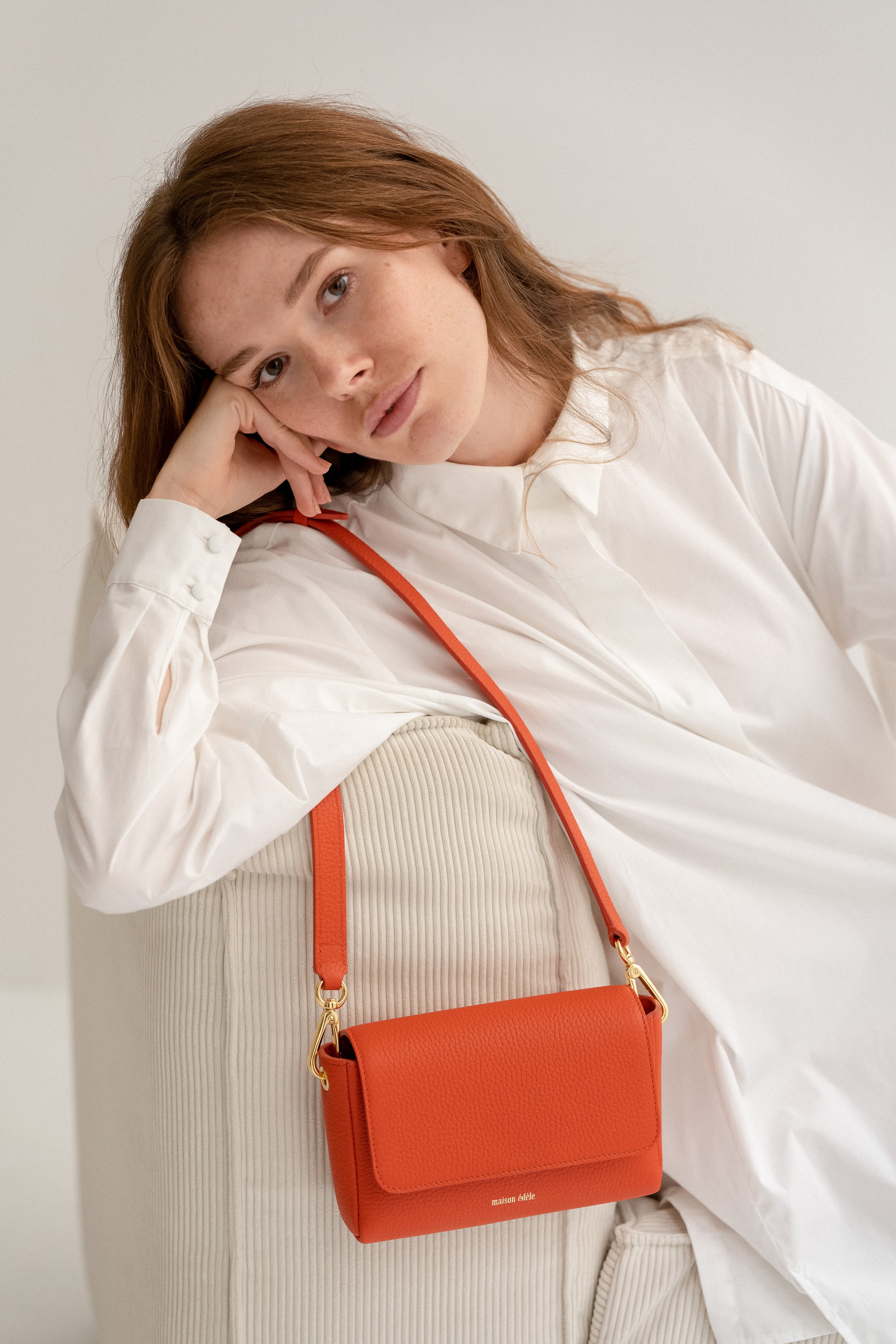 Iris Orange Tangerine, Ceinture Orange Tangerine