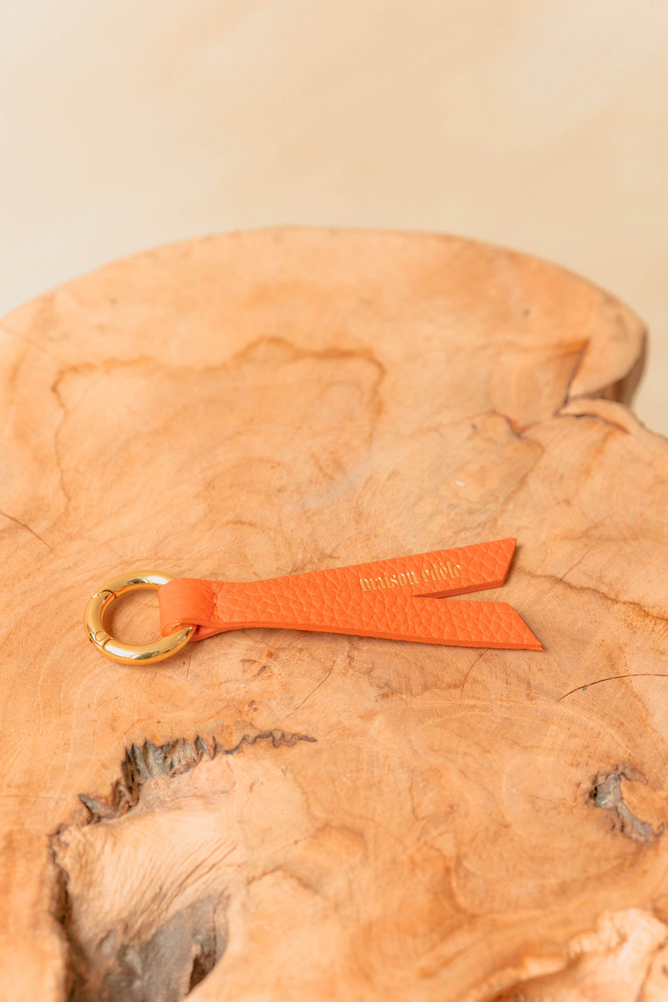 Porte-clés, Abricot