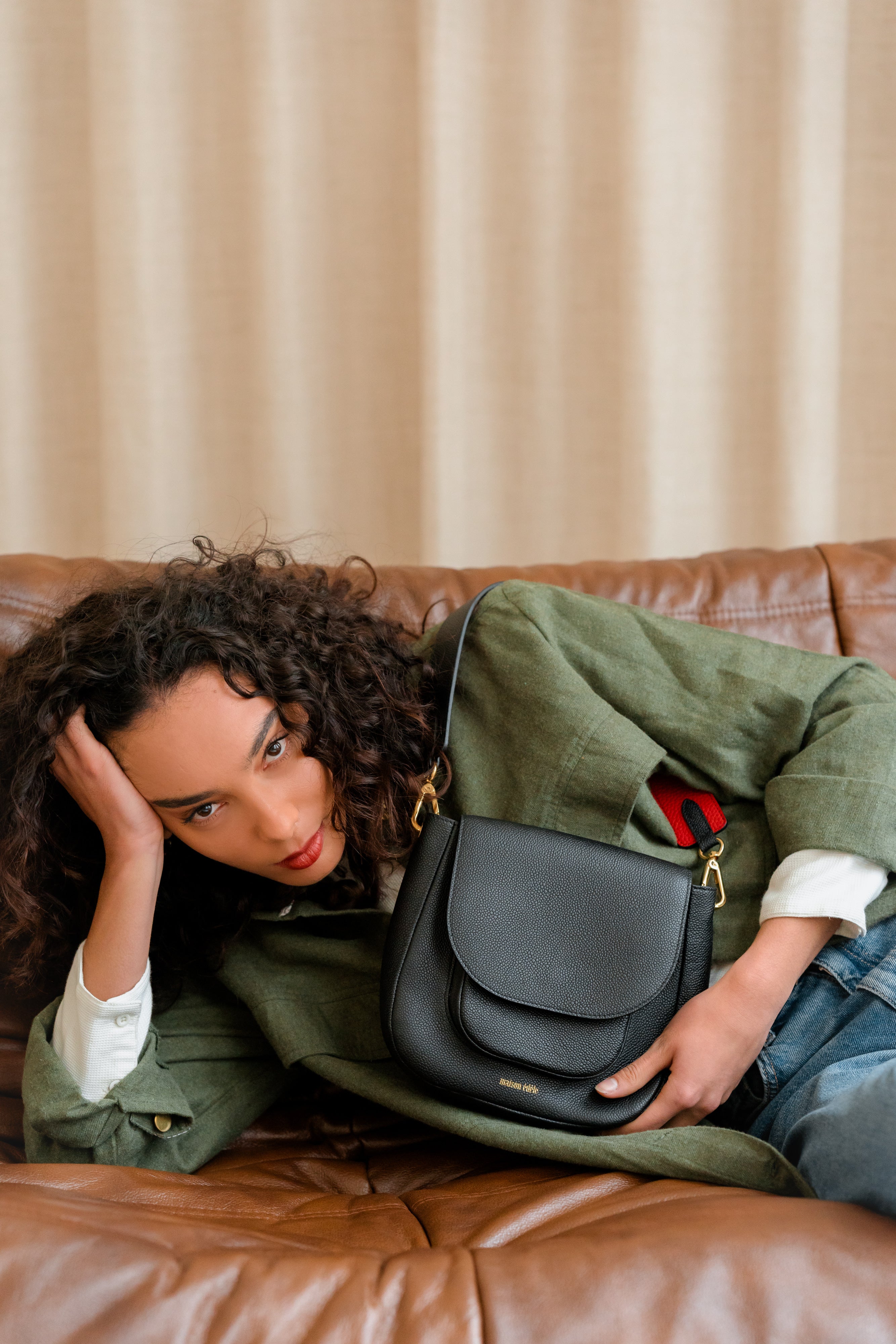 Édèle Noir Caviar, Poignée Noir Caviar and Rouge Bisous