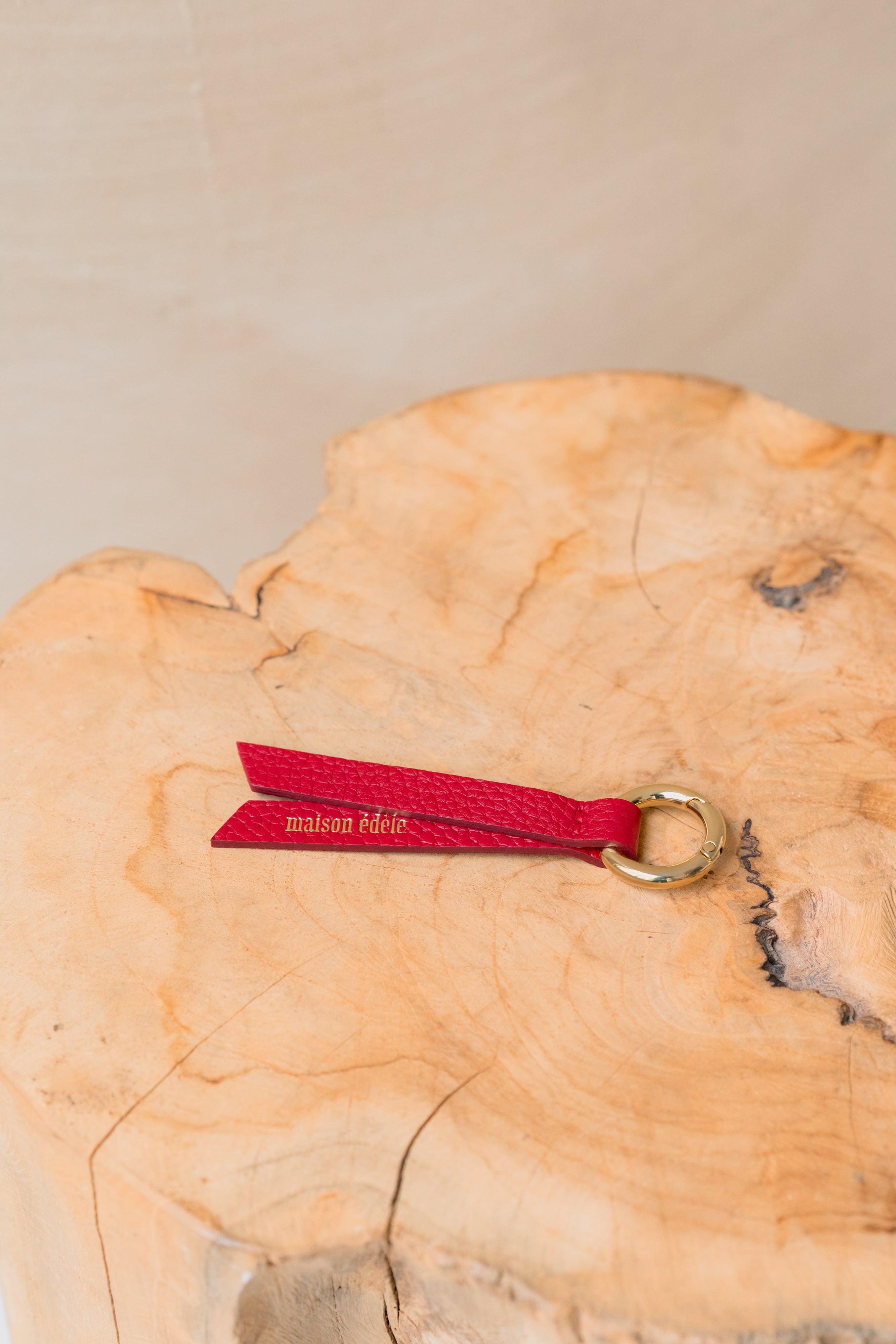 Porte-clés, Rouge Bisous