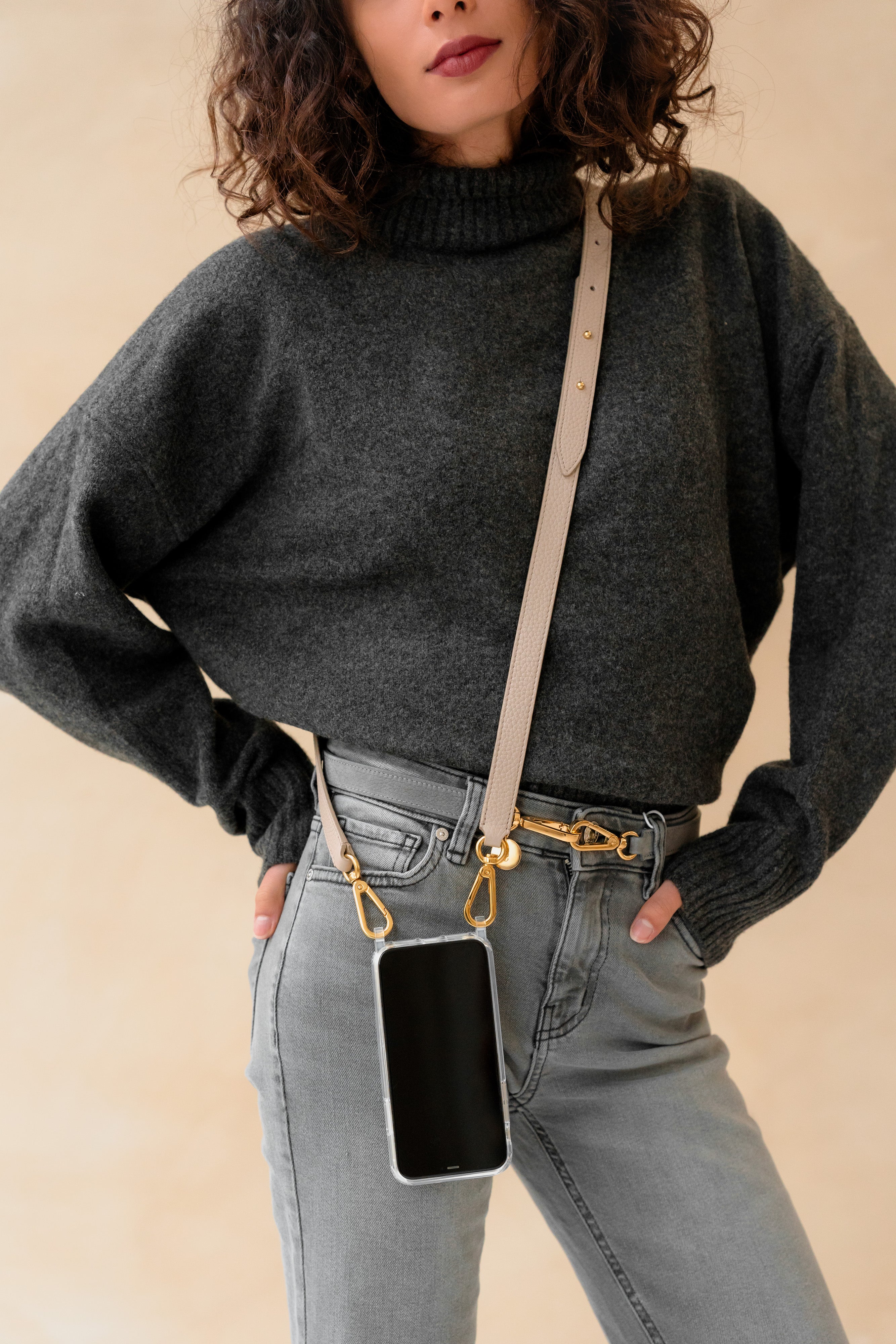 Bandoulière Fine, Galet