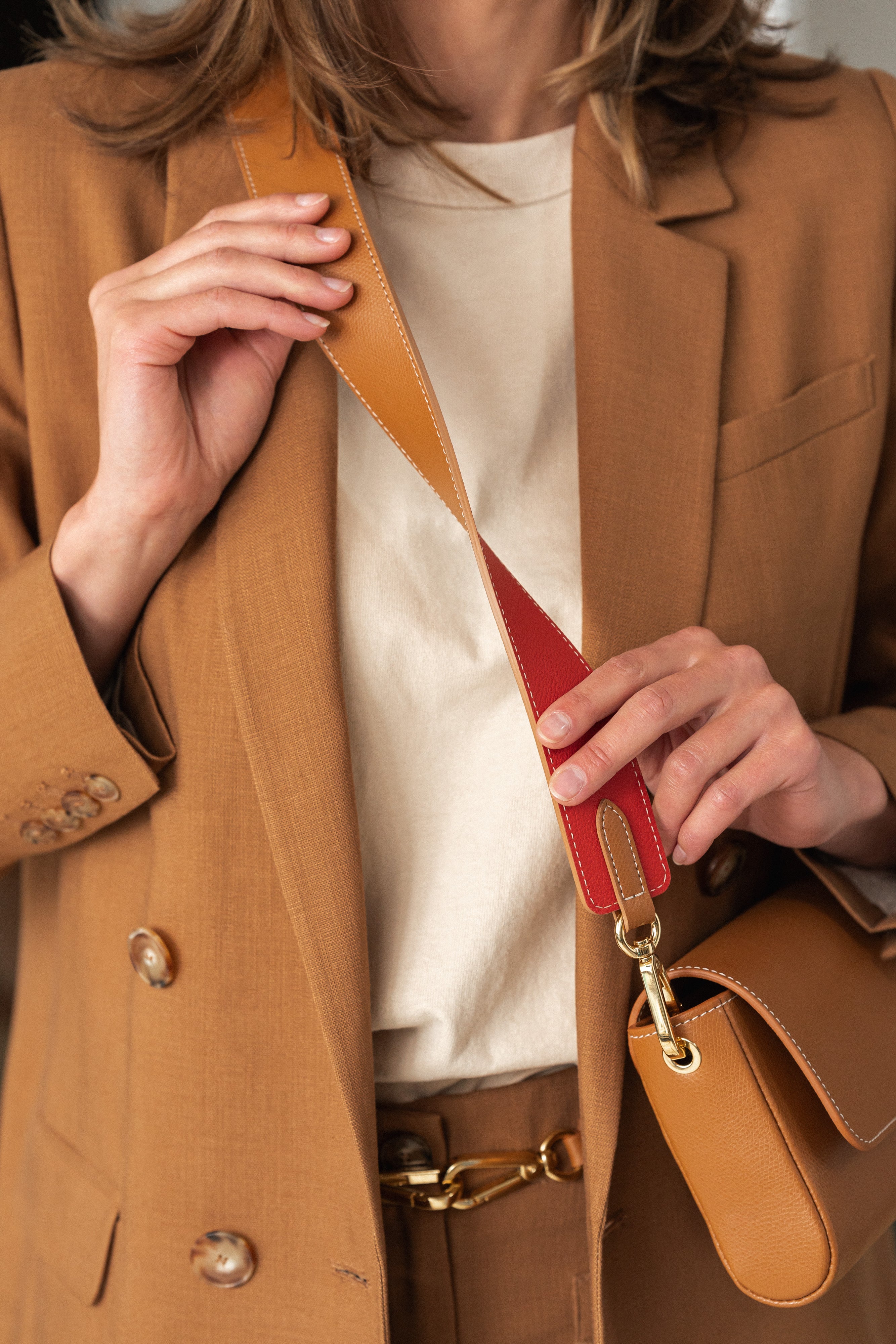 Iris Frappuccino, Bandoulière Large Rooibos et Frappuccino