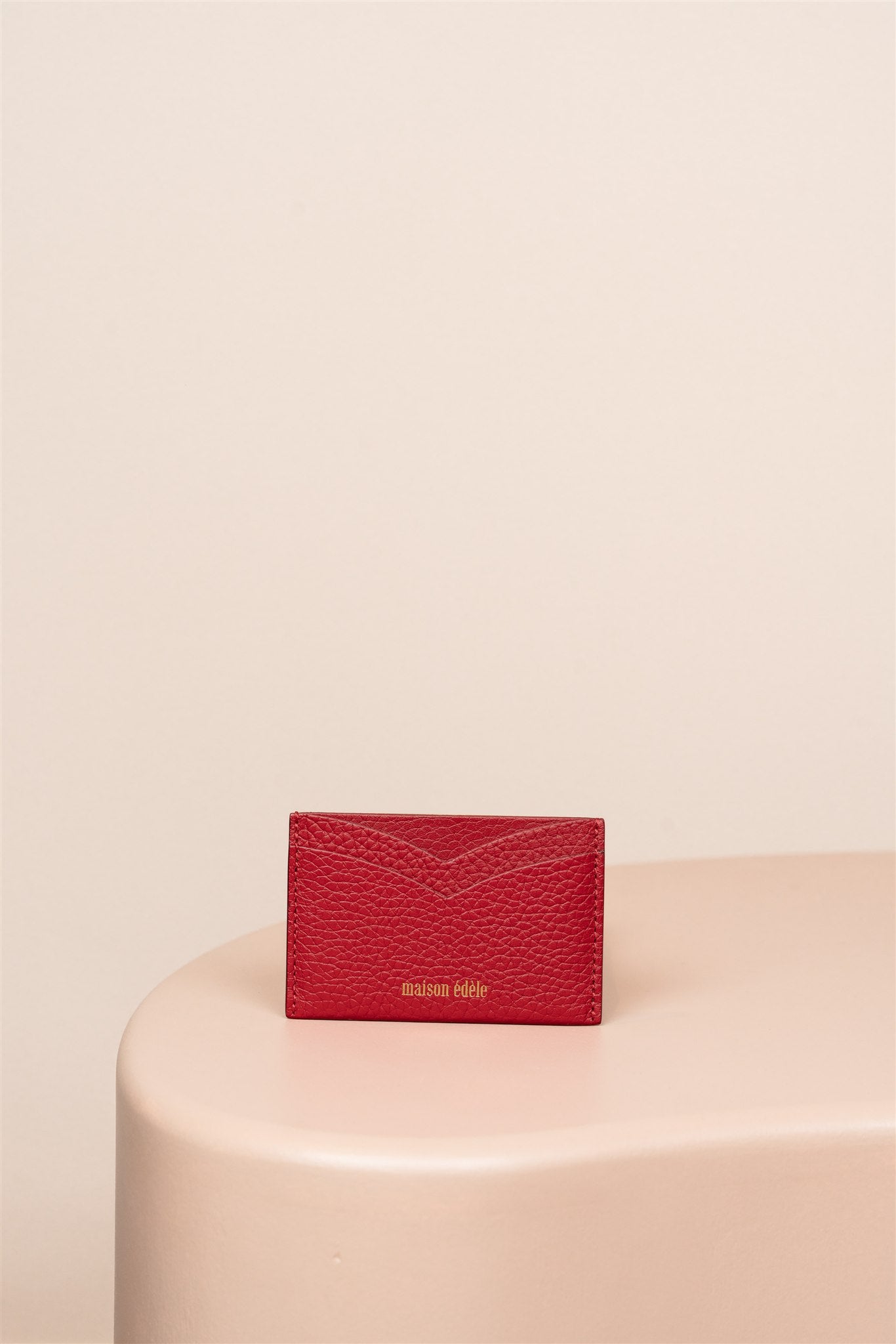 Porte Cartes, Rouge Bisous