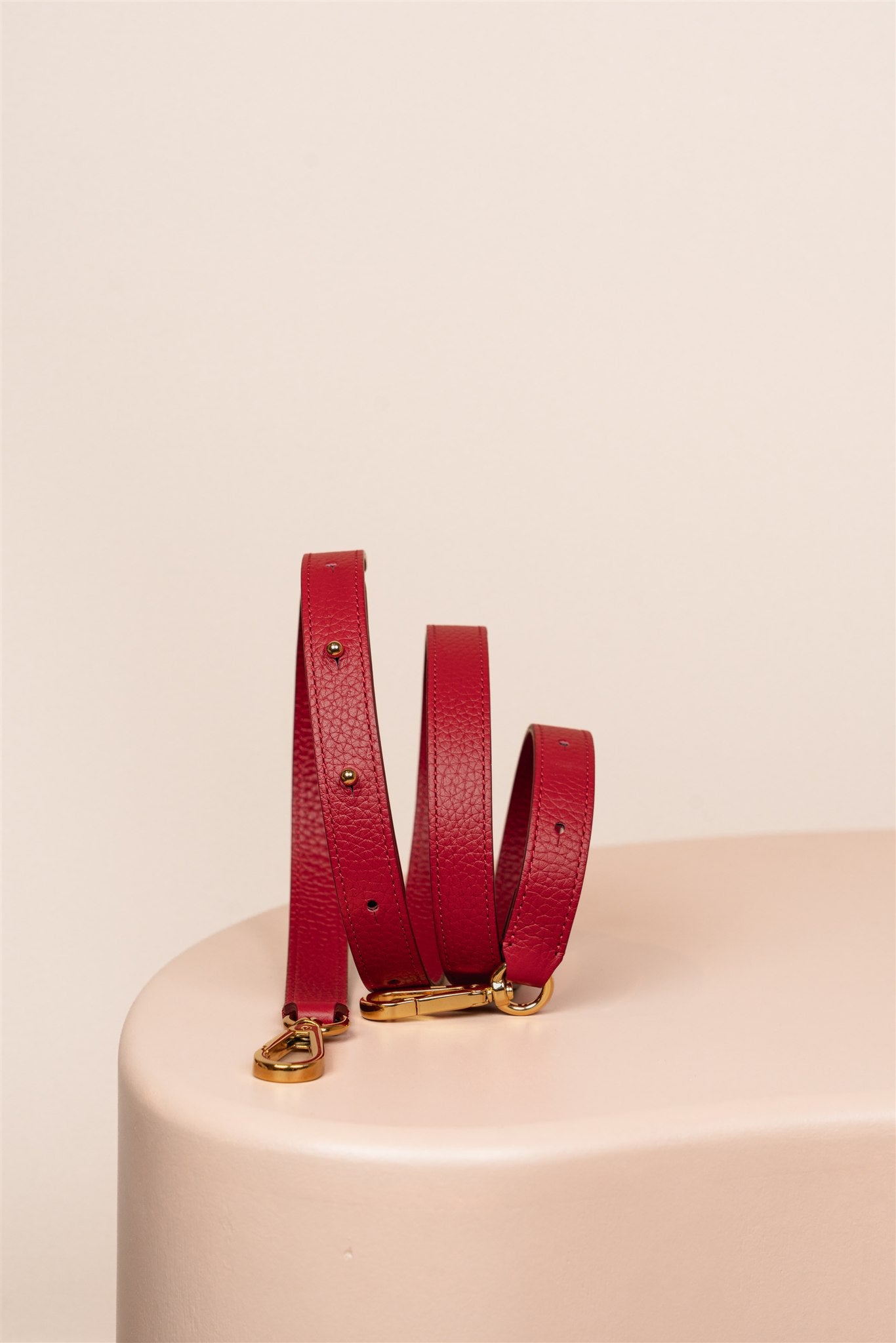 Bandoulière Fine, Rouge Bisous