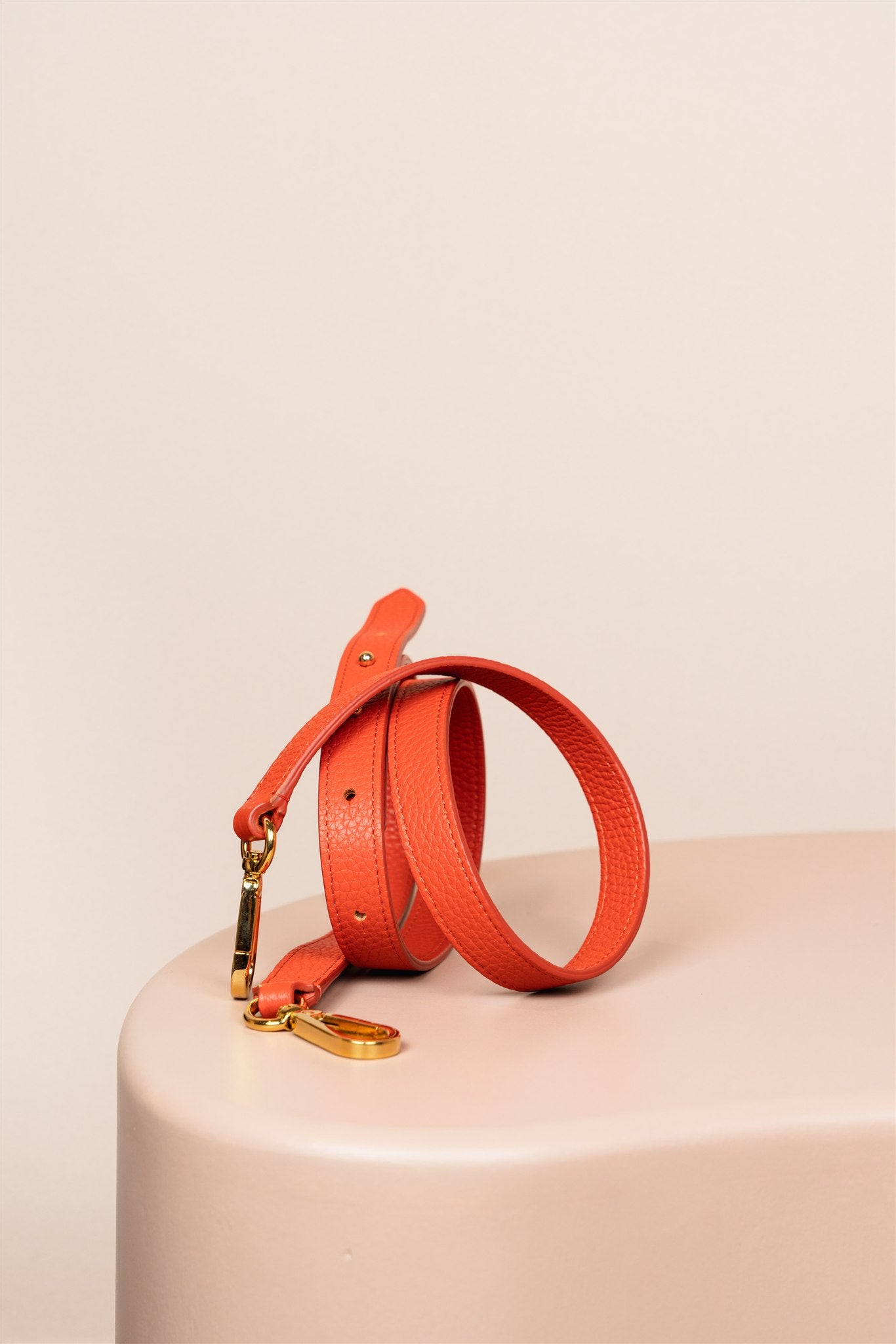 Bandoulière Fine, Orange Tangerine