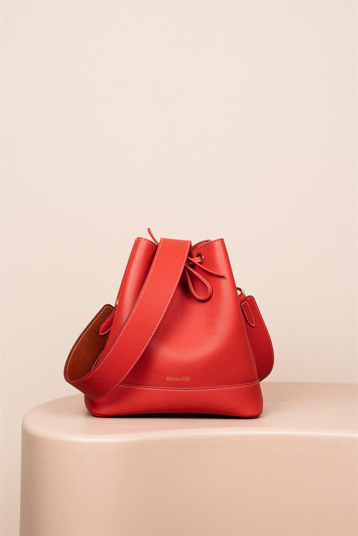 Cléome Rooibos, Bandoulière Large Rooibos et Camel