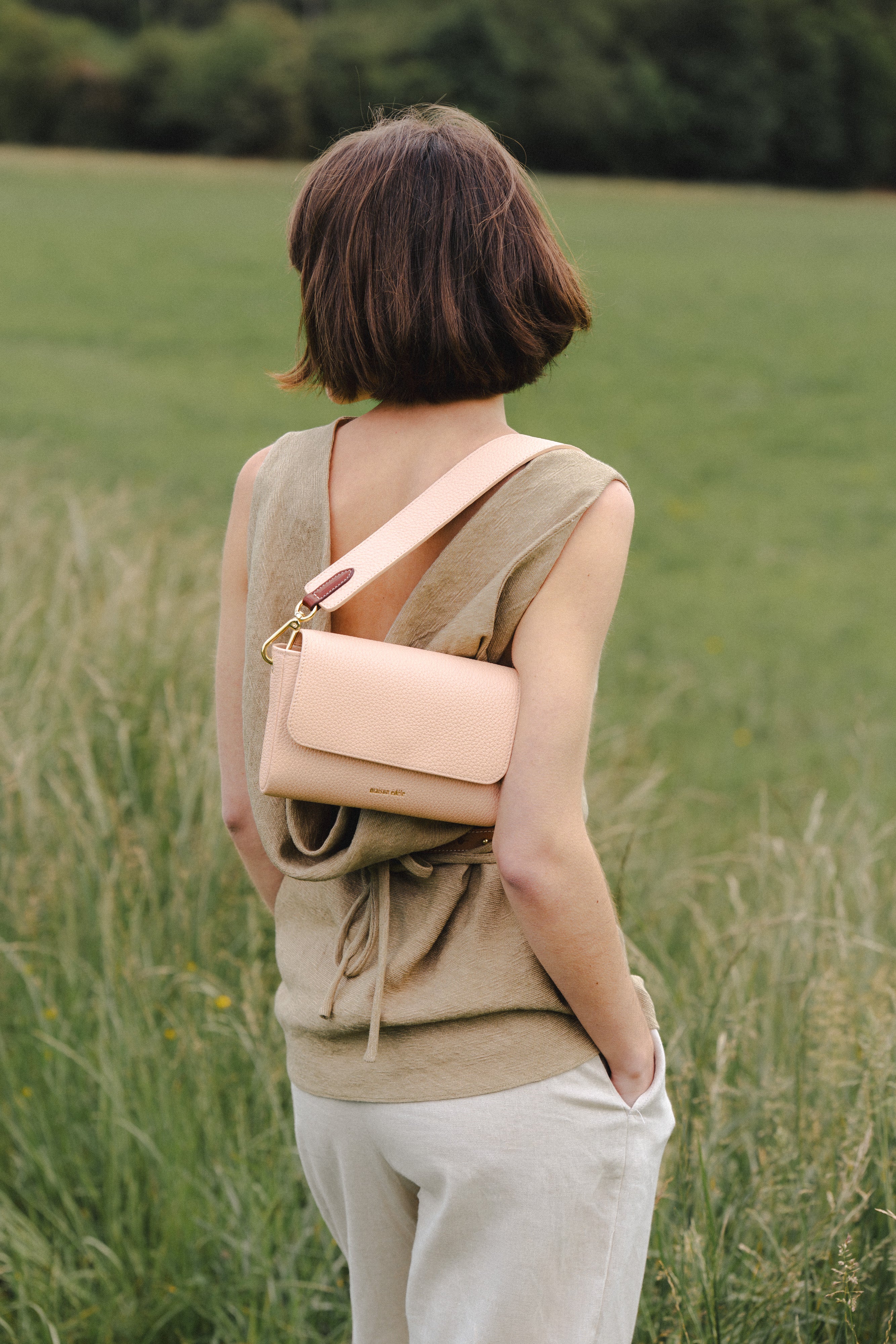 Poignée, Rose Poudré et Camel