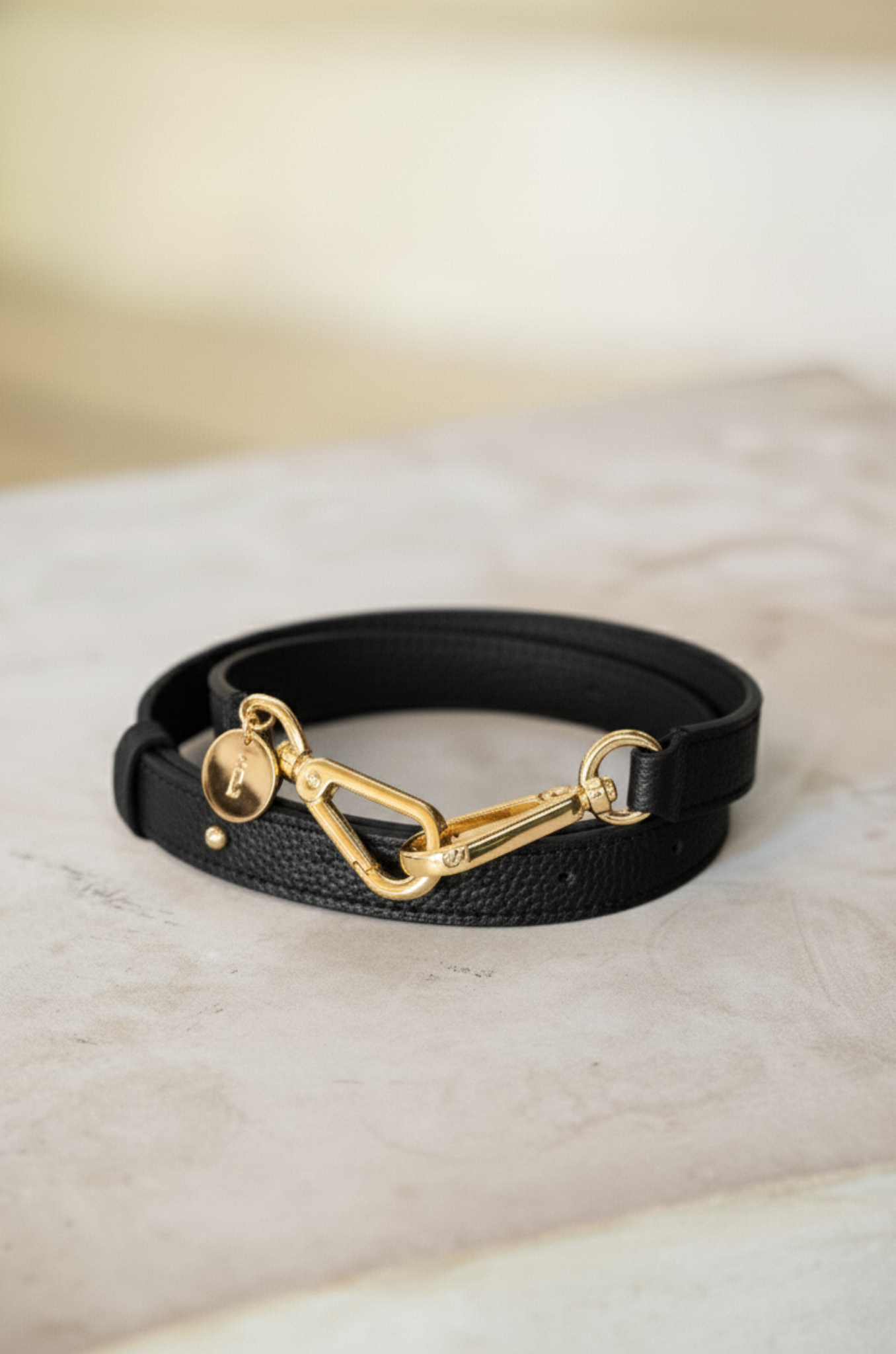 Ceinture, Noir Caviar Mat