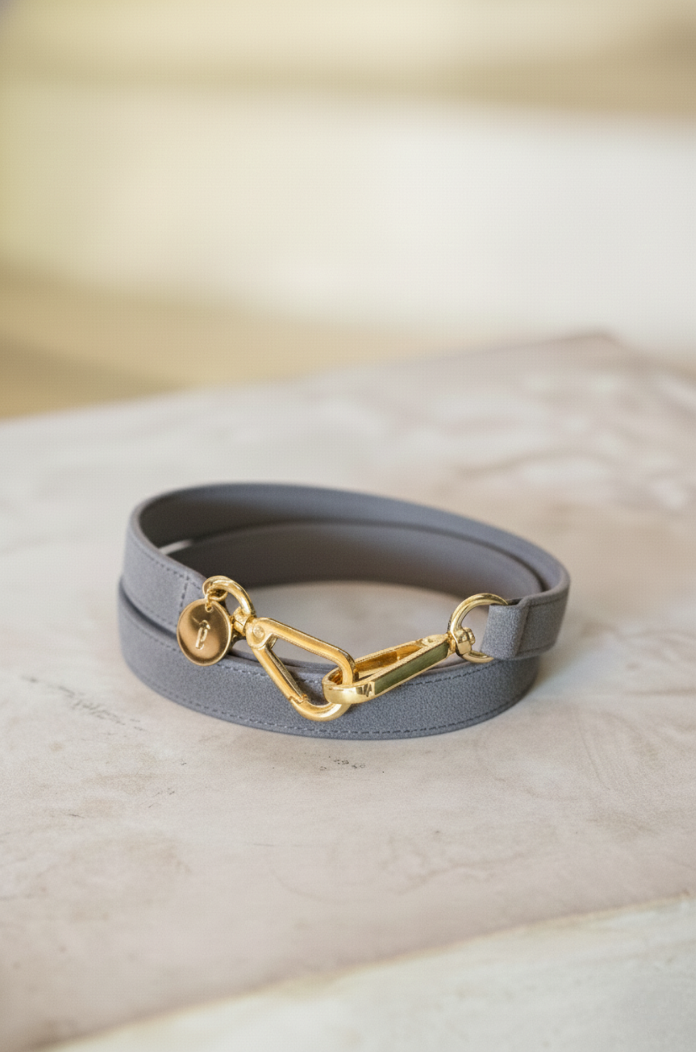 Ceinture, Gris Nubuck