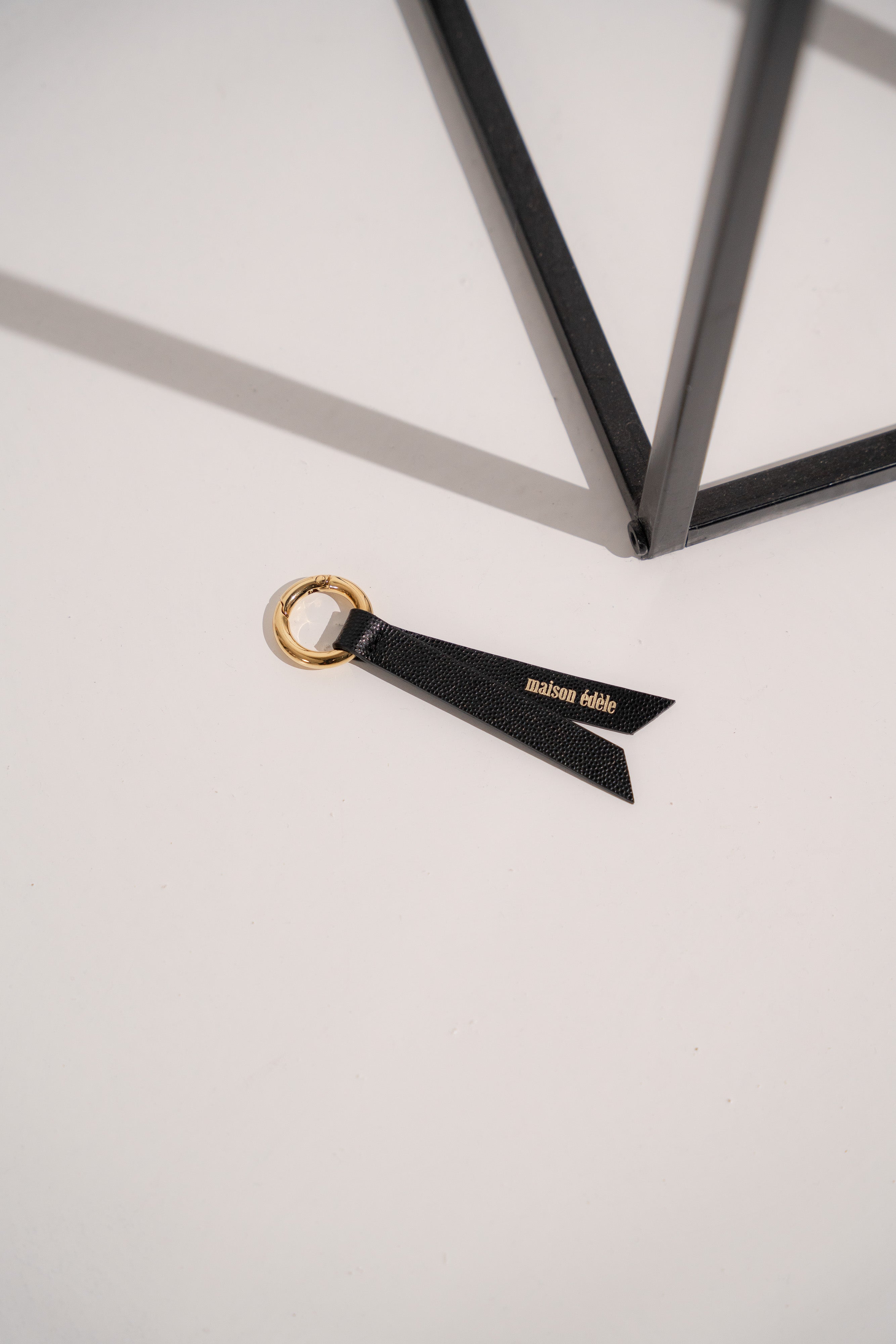 Porte-clés, Noir Caviar Brillant