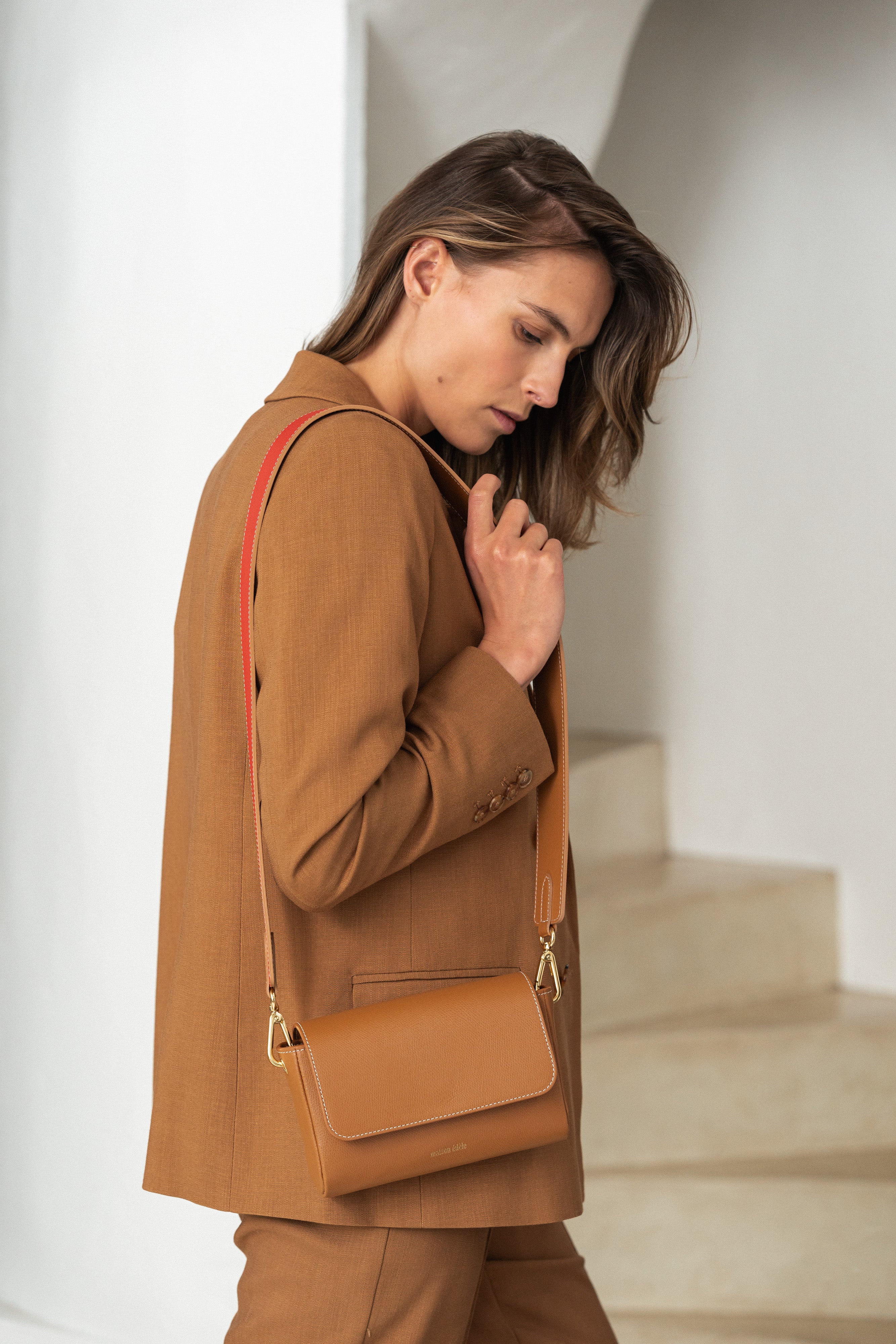 Iris Frappuccino, Bandoulière Large Rooibos et Frappuccino