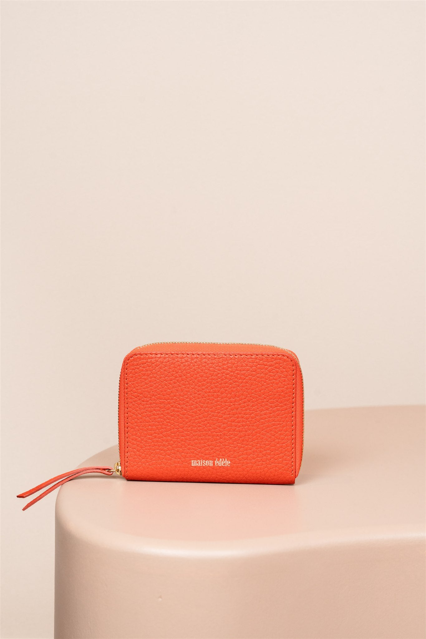 Portefeuille Compact, Orange Tangerine