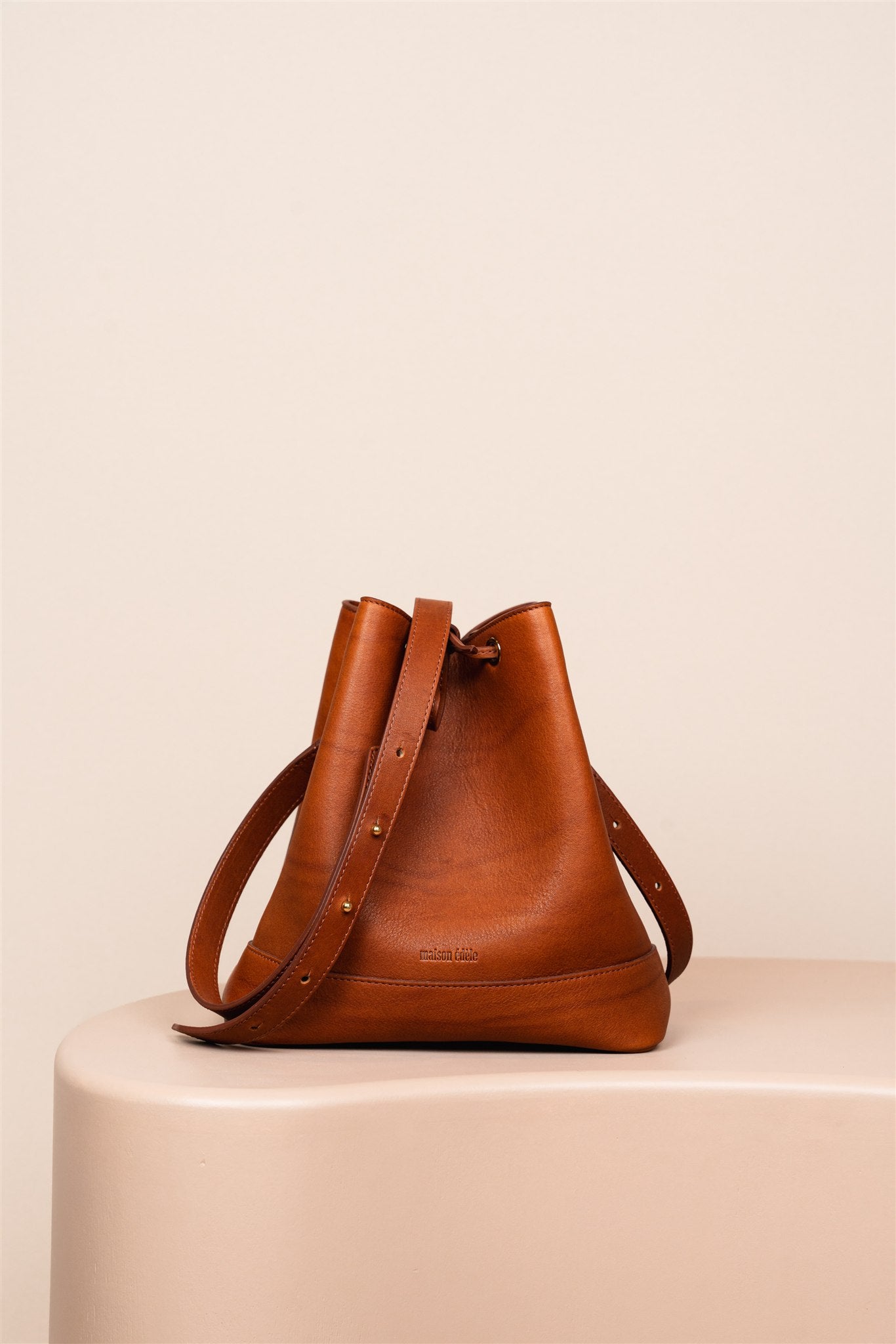 Cléome, Bandoulière Fine, Camel