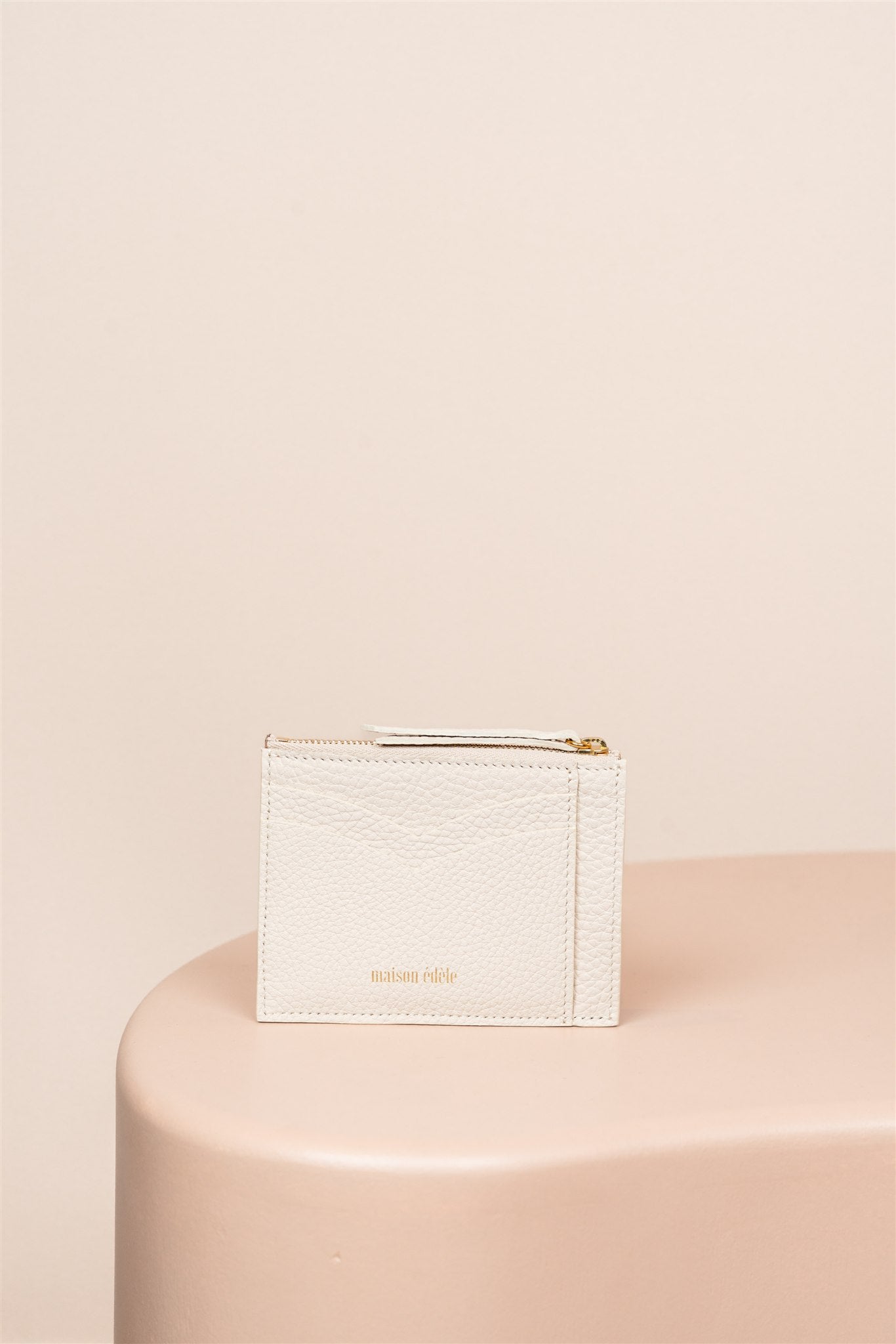 Portefeuille Zippé, Iced Latte