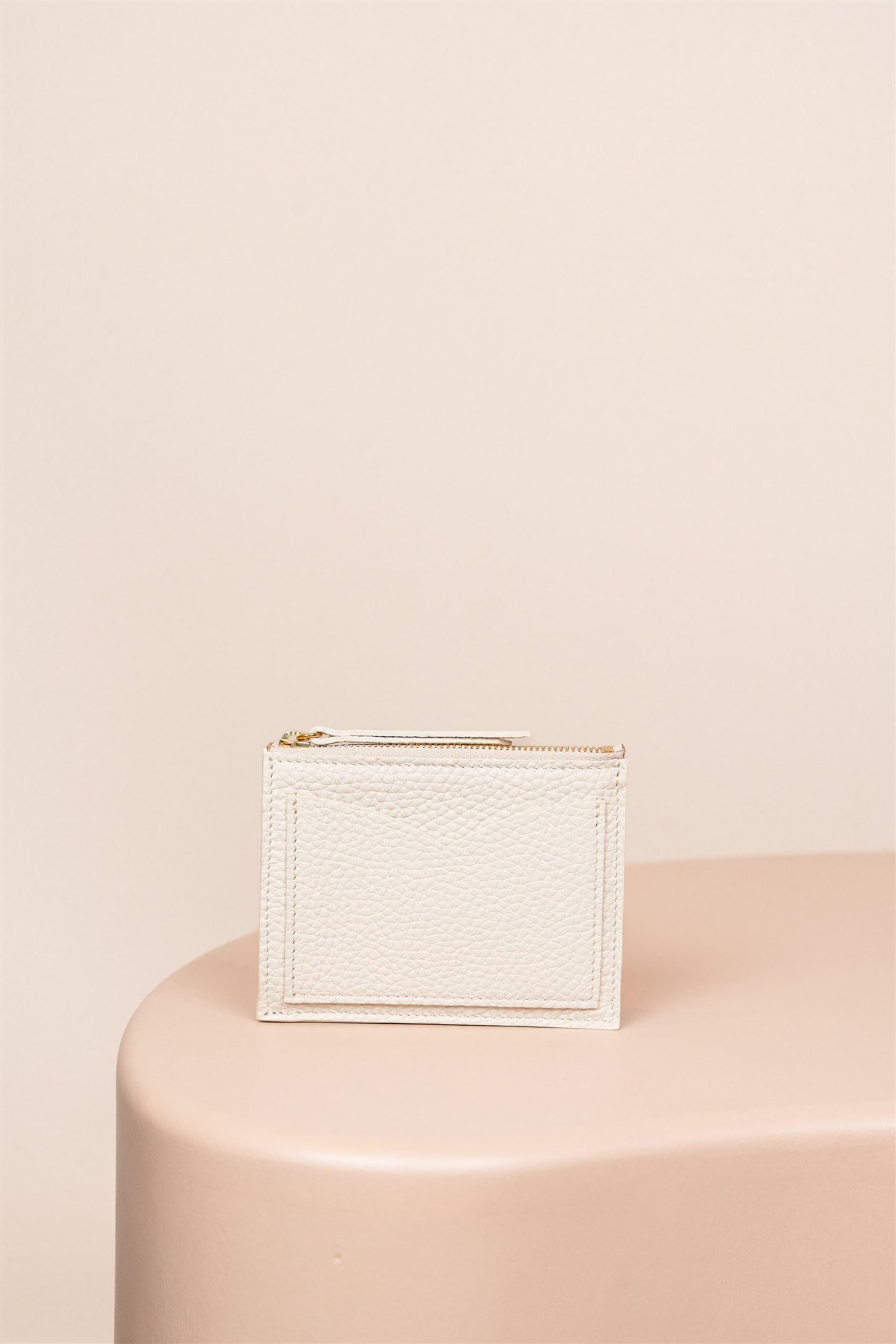 Portefeuille Zippé, Iced Latte