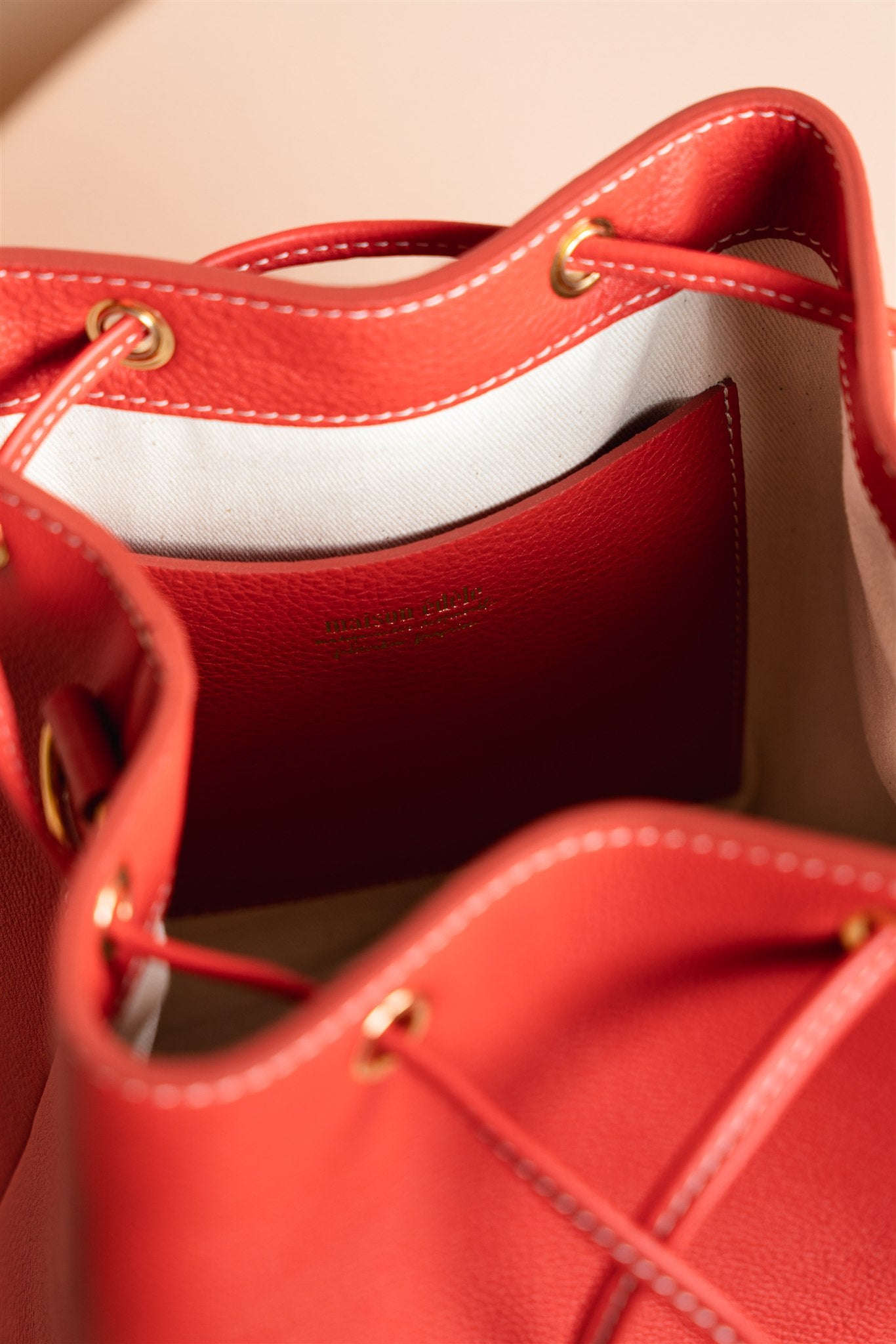 Cléome Rooibos, Bandoulière Large Rooibos et Camel