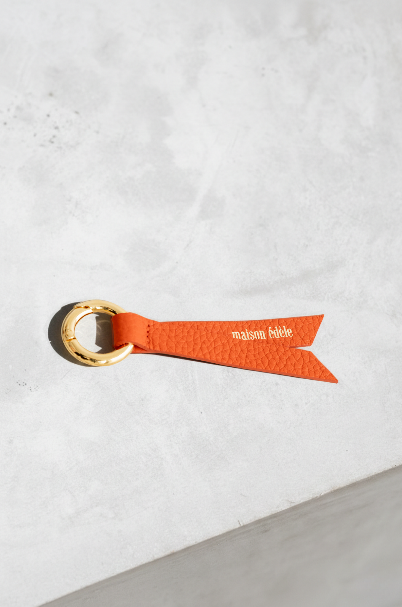 Keychain, Tangerine Orange