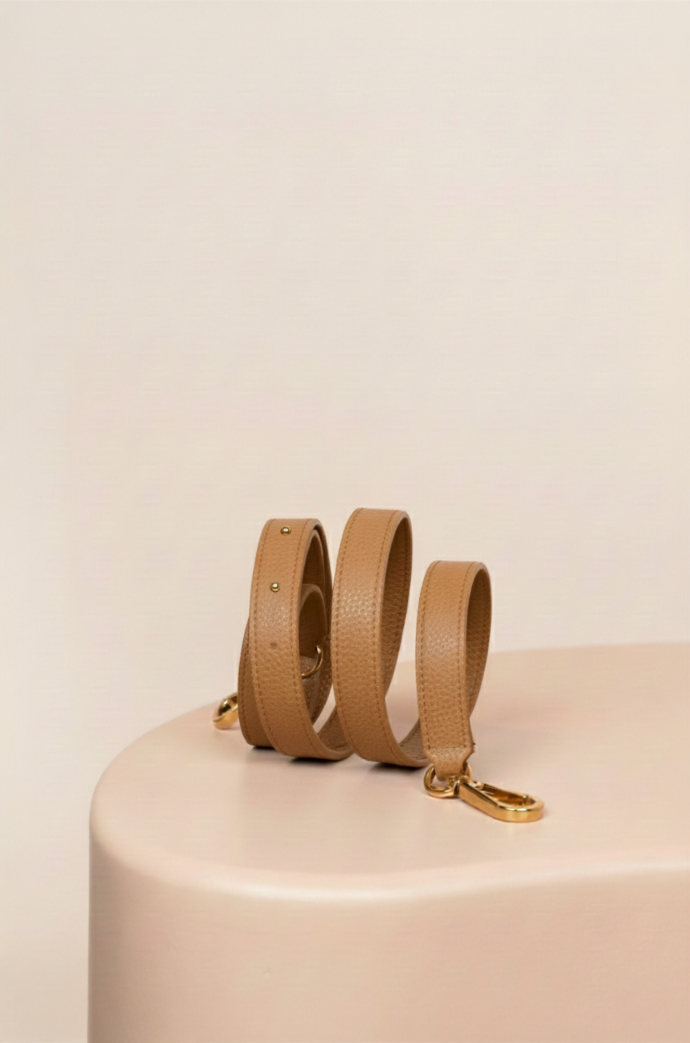 Bandoulière Fine Téléphone, Sable Chaud